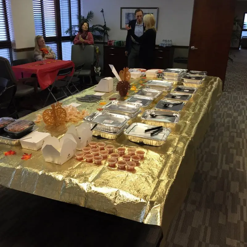 Friendsgiving Meal at the Office of Bart Durham in Nashville